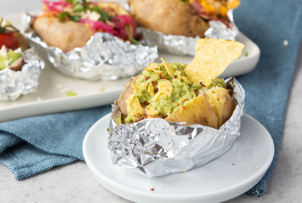 Rezeptbild: Kumpir mit mexikanischer Füllung