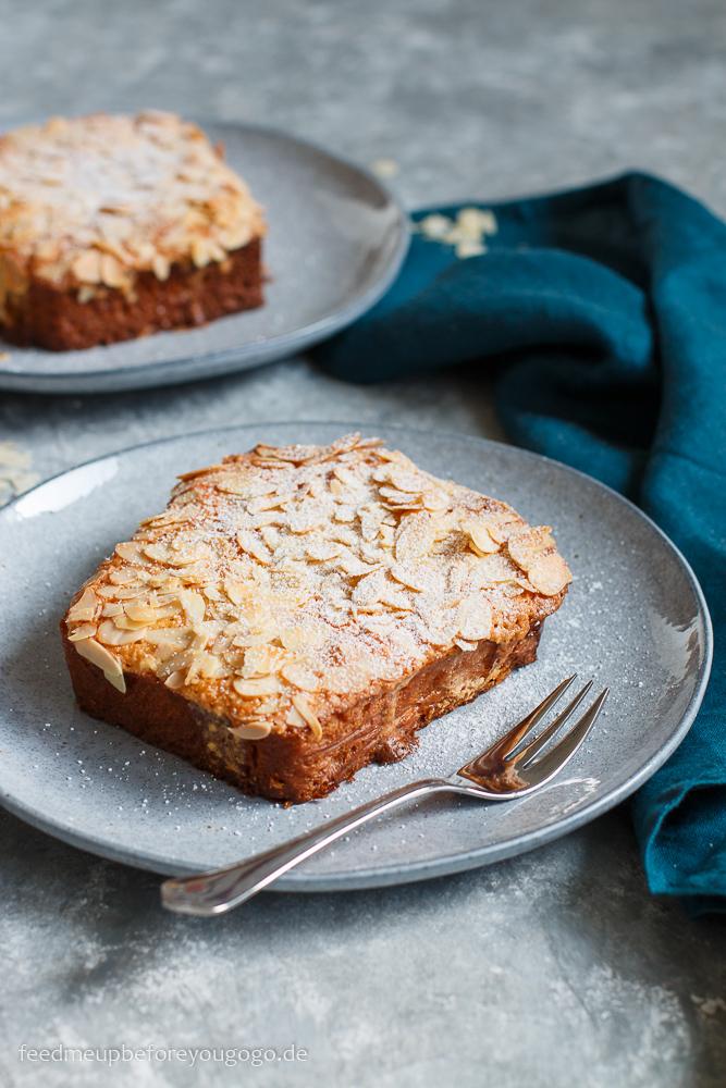 Rezeptbild: Doppelt gebackene Mandel-Brioche