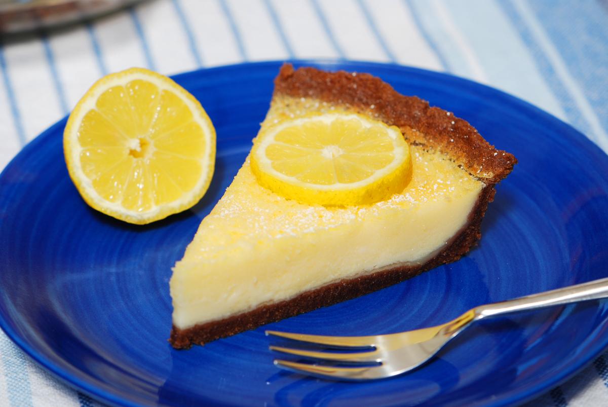 Rezeptbild: Zitronen-Buttermilch-Tarte