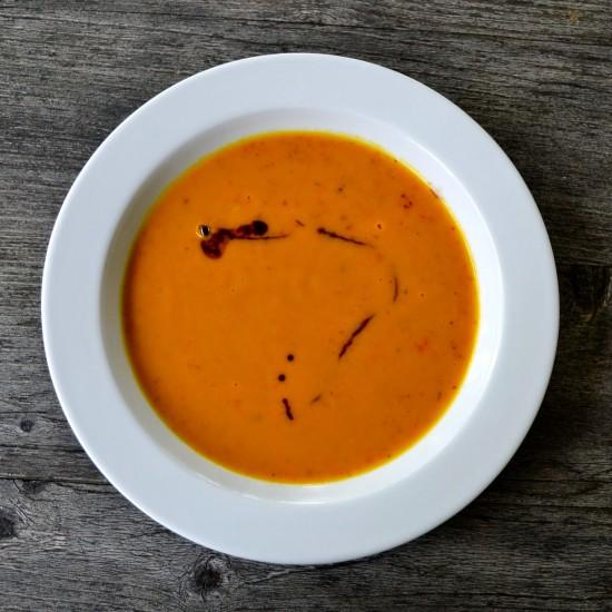 Rezeptbild: Kürbissuppe