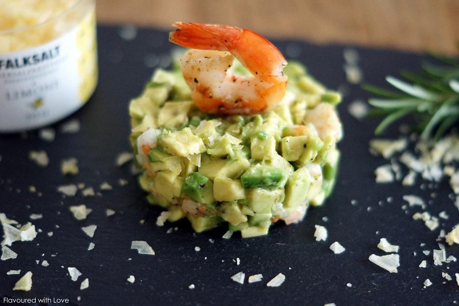 Rezeptbild: Avocado-Garnelen -Tatar