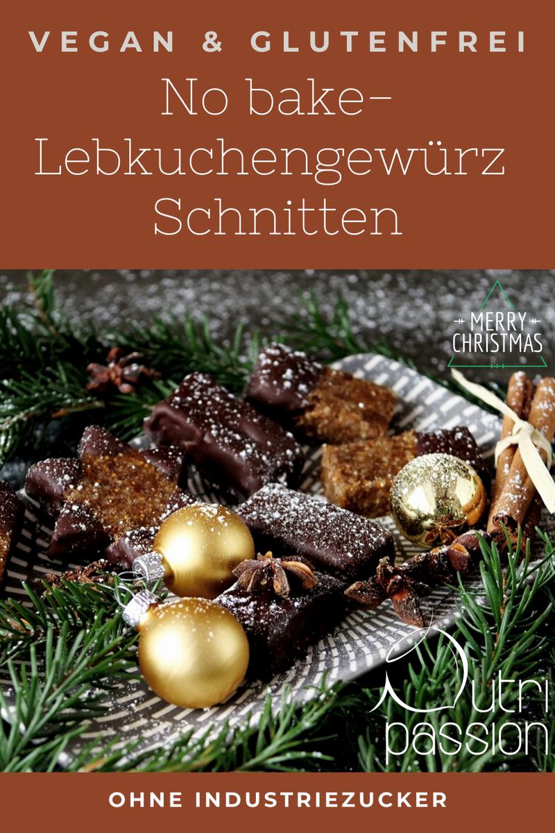 Rezeptbild: No bake - Lebkuchengewürz Schnitten