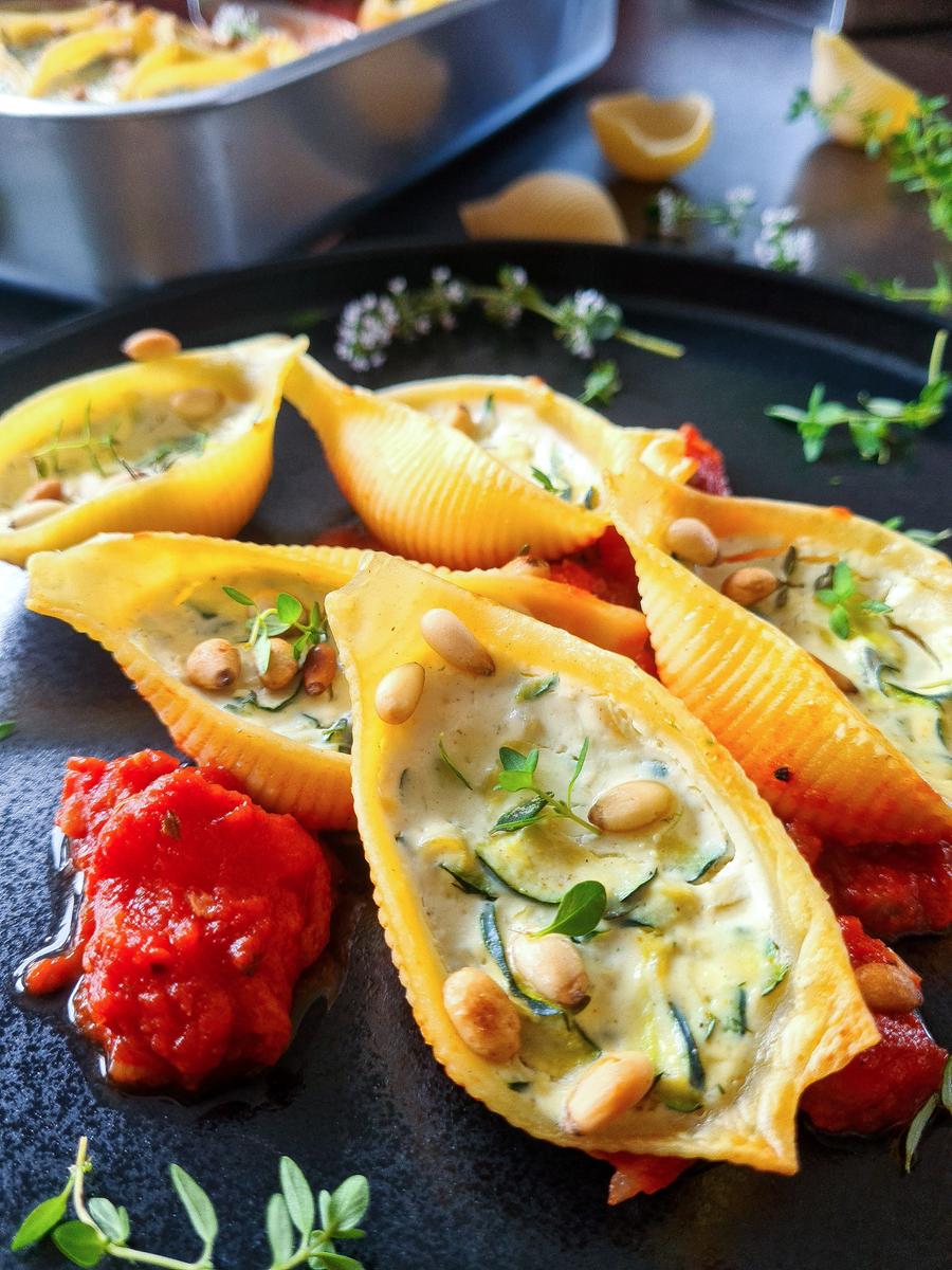 Rezeptbild: Ricotta Muschelpasta