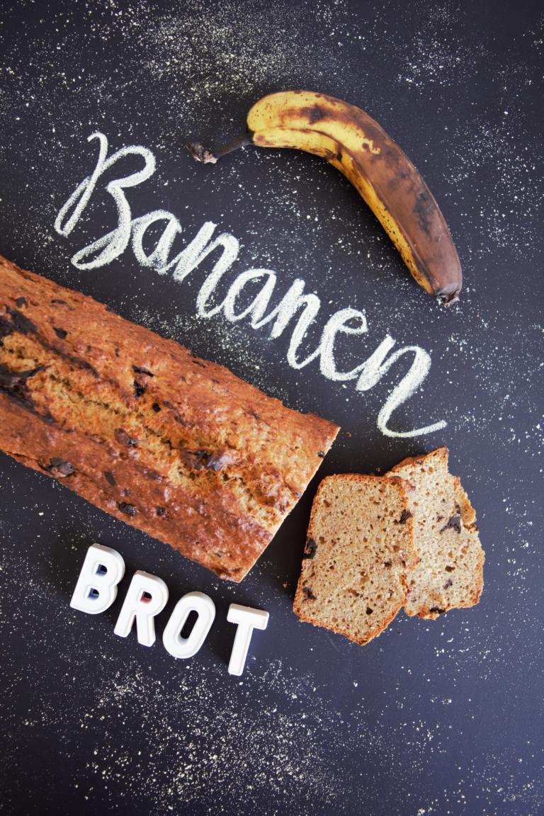 Rezeptbild: einfaches, gesundes Bananenbrot