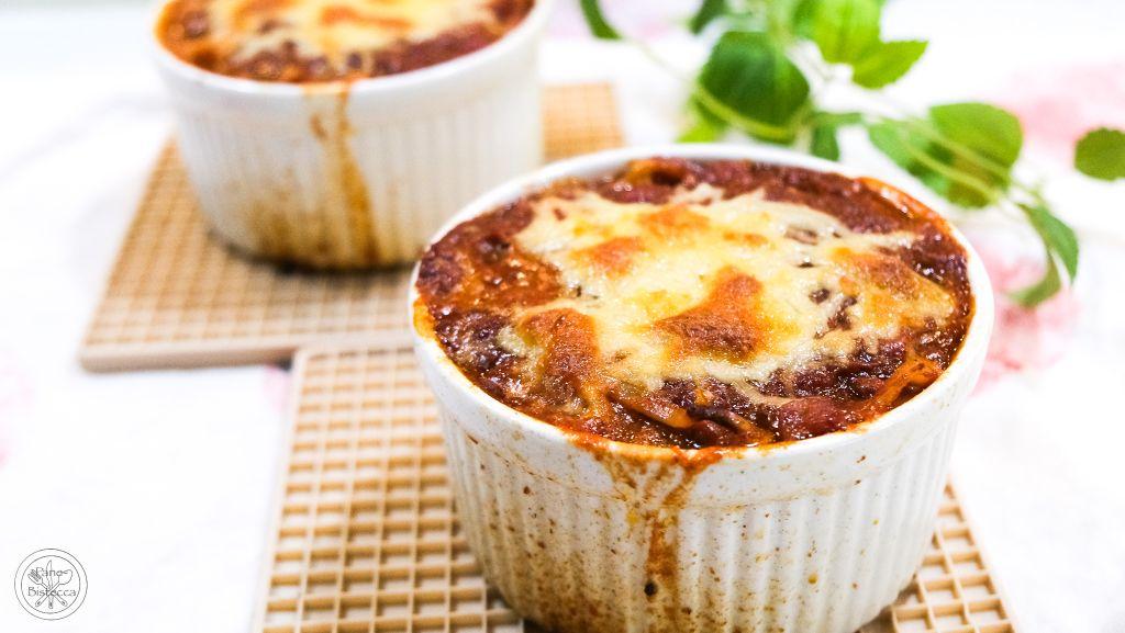 Rezeptbild: Pasta und Auberginen Gratin