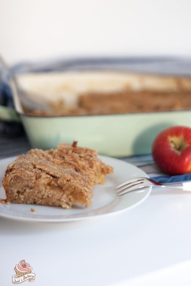 Rezeptbild: Apfel-Grieß-Kuchen