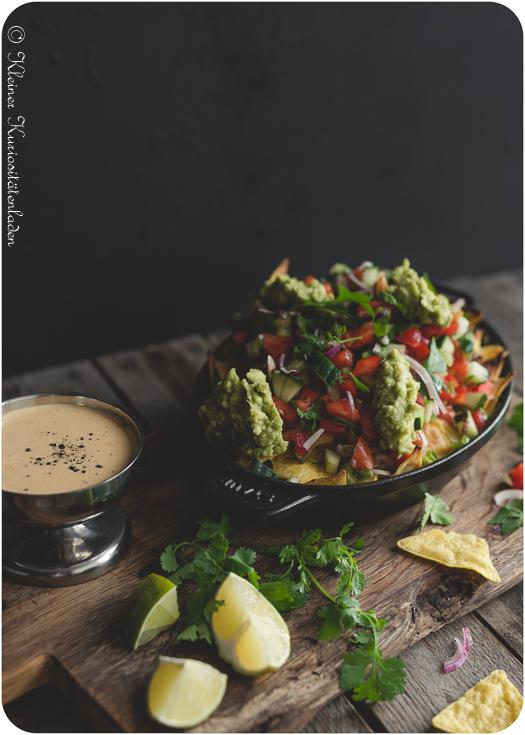 Rezeptbild: Nachos mit Käsesauce