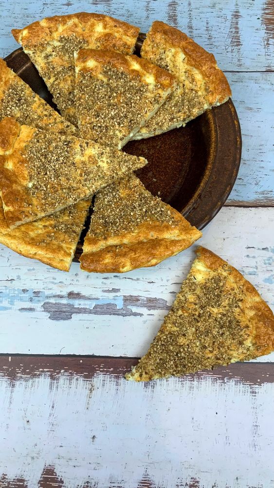 Rezeptbild: Low carb Fladenbrot
