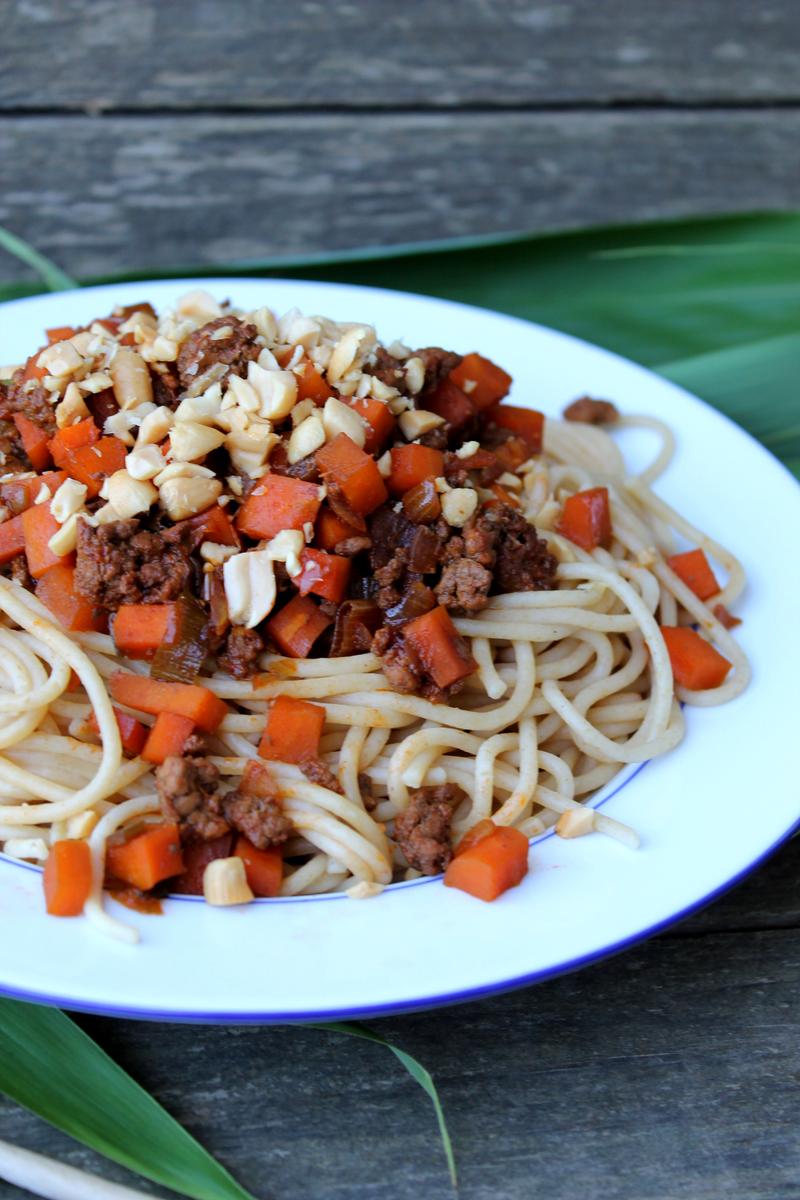 Rezeptbild: Spaghetti Bolognese "Thai-Style"