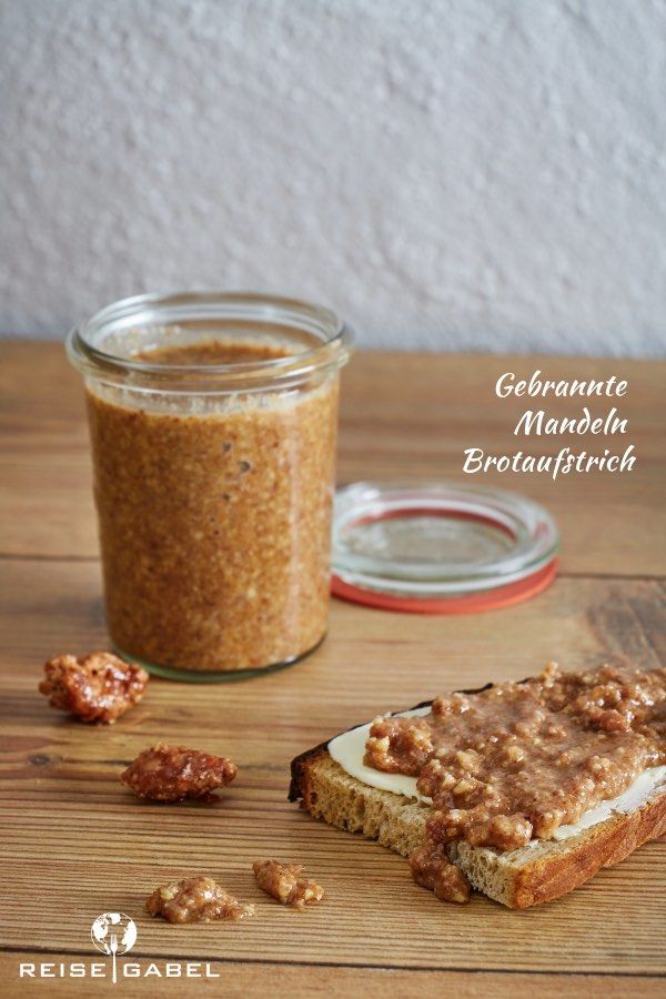 Rezeptbild: Gebrannte Mandeln Brotaufstrich