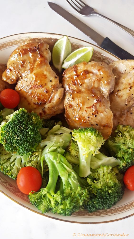 Rezeptbild: Sticky Maple, Lime & Ginger Chicken