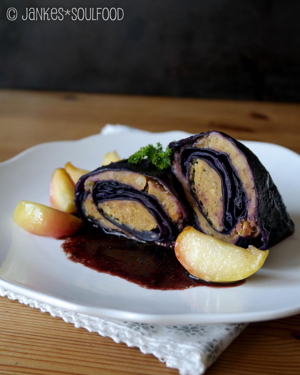 Rezeptbild: Vegane Kohlrouladen