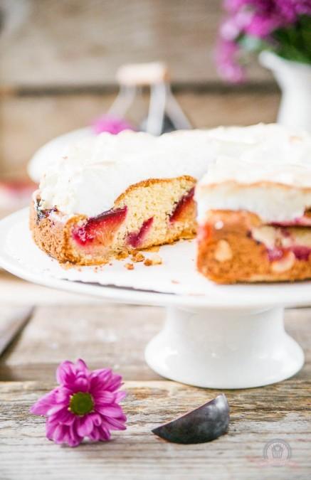 Rezeptbild: Pflaumenkuchen mit Baiserhaube