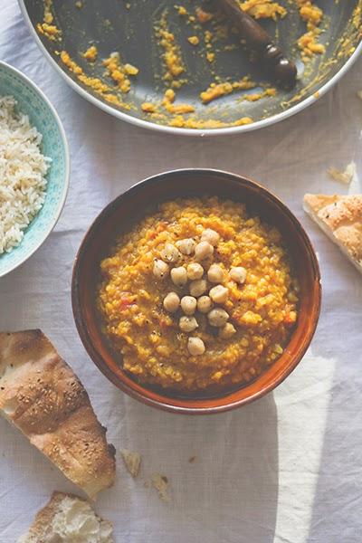 Rezeptbild: Masoor Dhal – Rote Linsen Curry