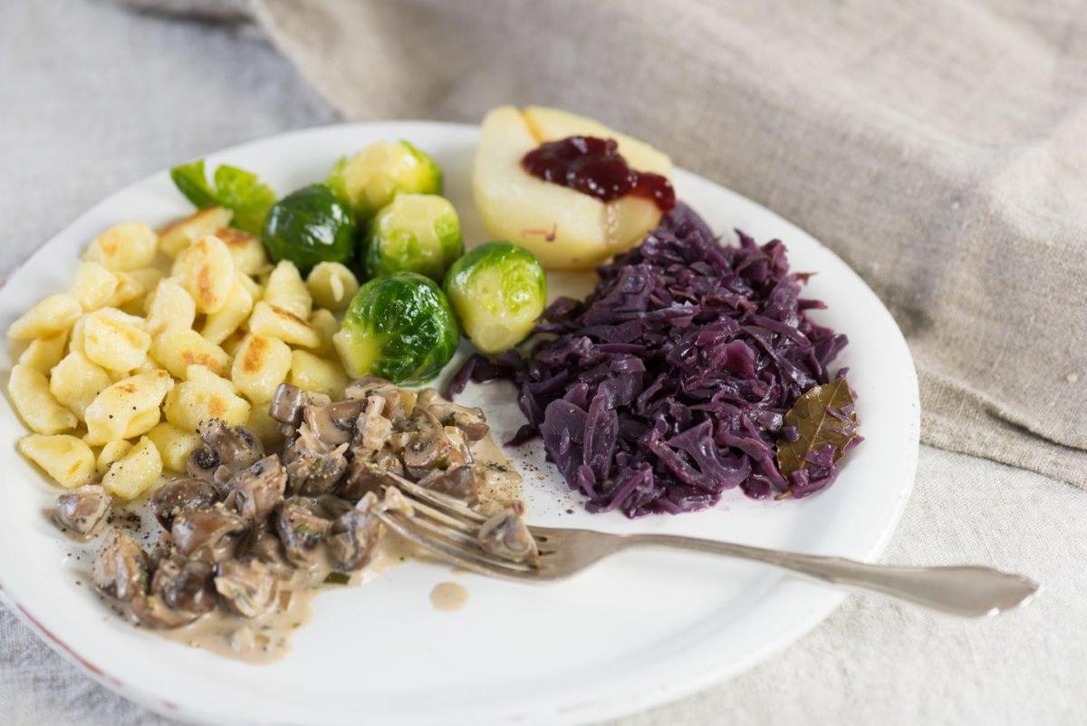 Rezeptbild: Wildteller ohne Wild