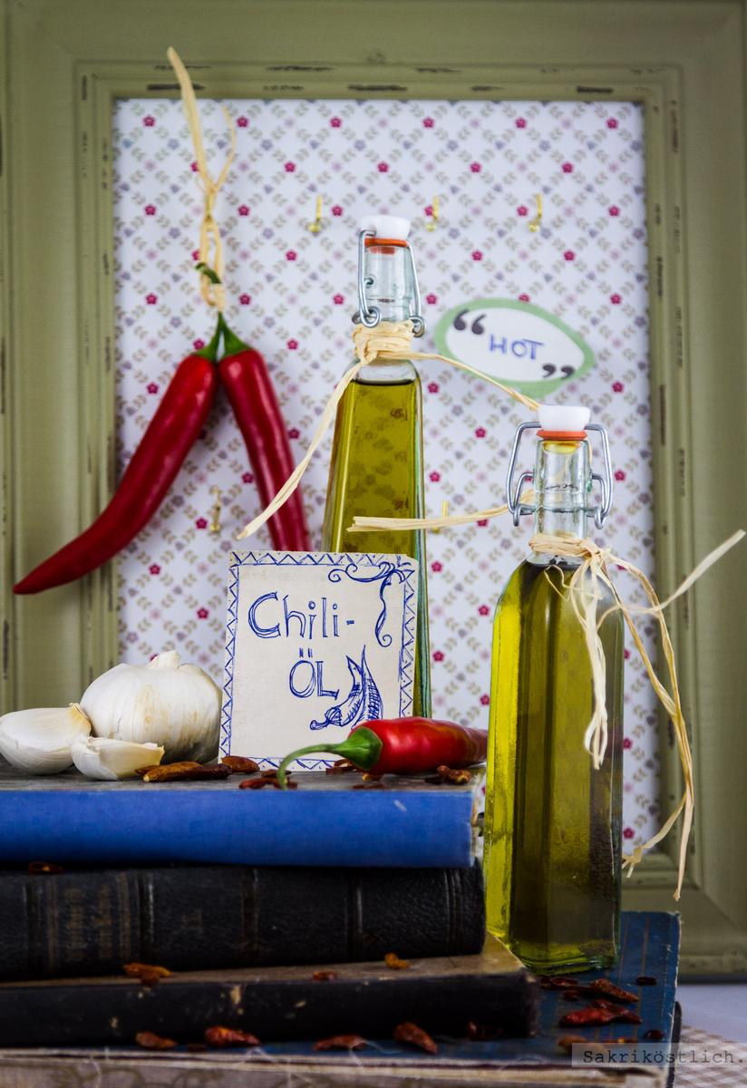 Rezeptbild: Knoblauch-Chiliöl