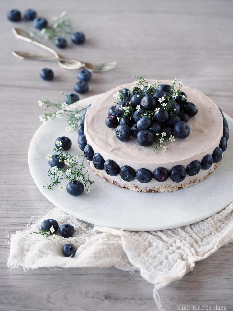 Rezeptbild: Blaubeer-Cheesecake