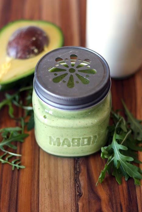Rezeptbild: Avocado Rucola Smoothie