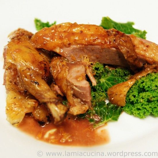Rezeptbild: Ente an Orangensauce