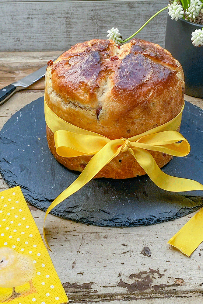 Rezeptbild: Kulitsch – Osterbrot aus der Ukraine