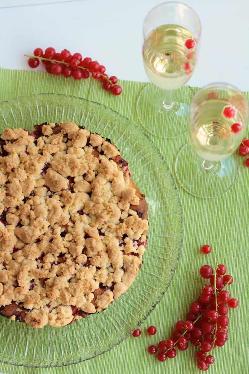 Rezeptbild: Johannisbeerkuchen mit Streuseln
