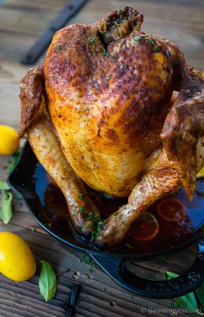 Rezeptbild: Zitronen-Brathähnchen