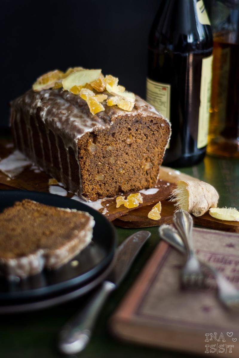 Rezeptbild: Würziger Ingwerkuchen mit Ginger Ale-Zuckerguss aus Irland