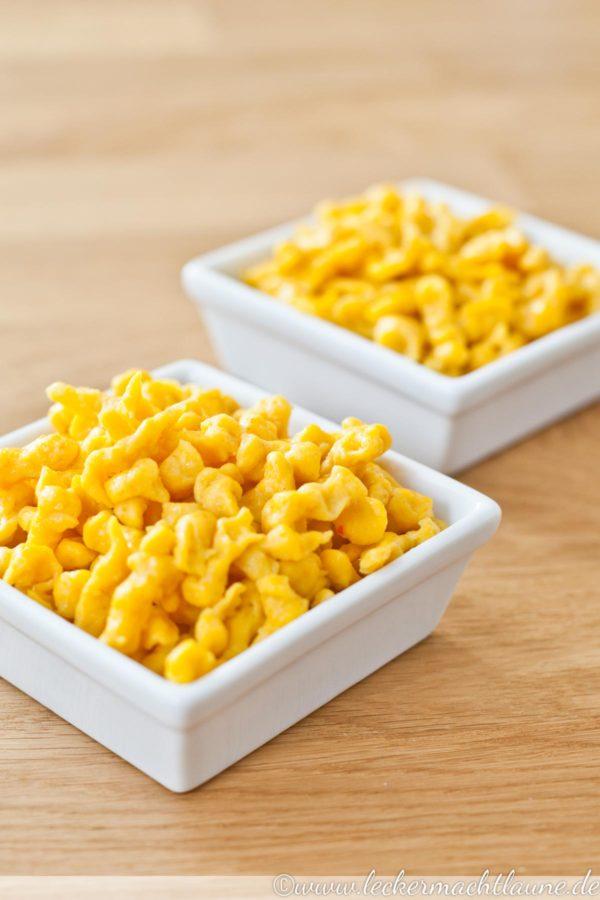Rezeptbild: Kürbis-Spätzle (oder doch Knöpfle?) 