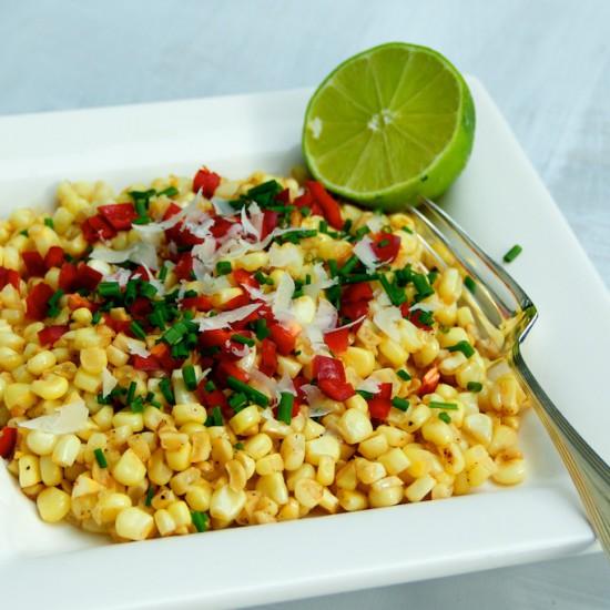 Rezeptbild: Geroesteter Mais