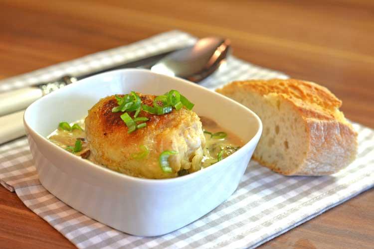 Rezeptbild: Hühner-Pilz-Pfanne