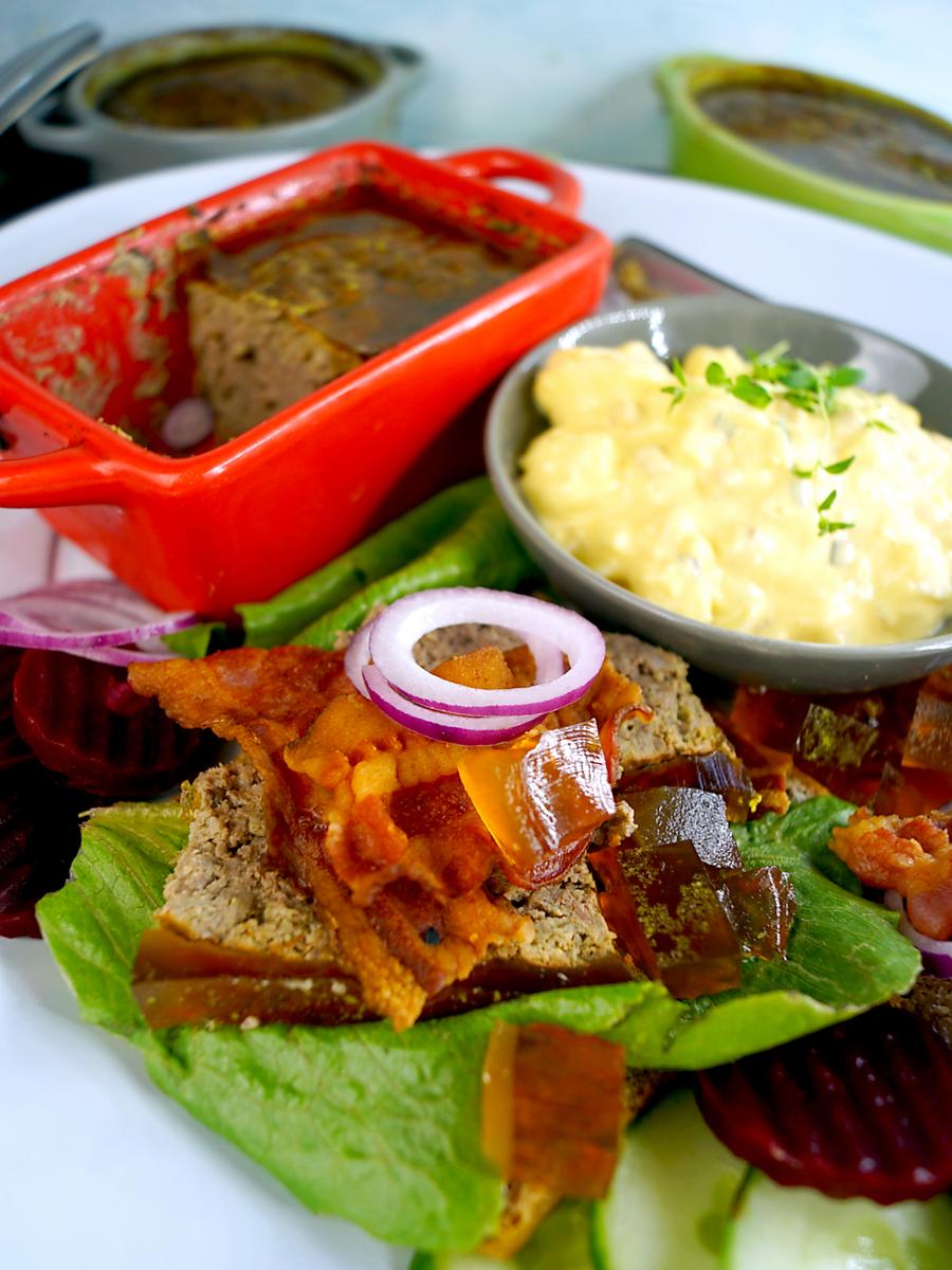 Rezeptbild: Leverpostej og Sky - Dänische Leberpastete