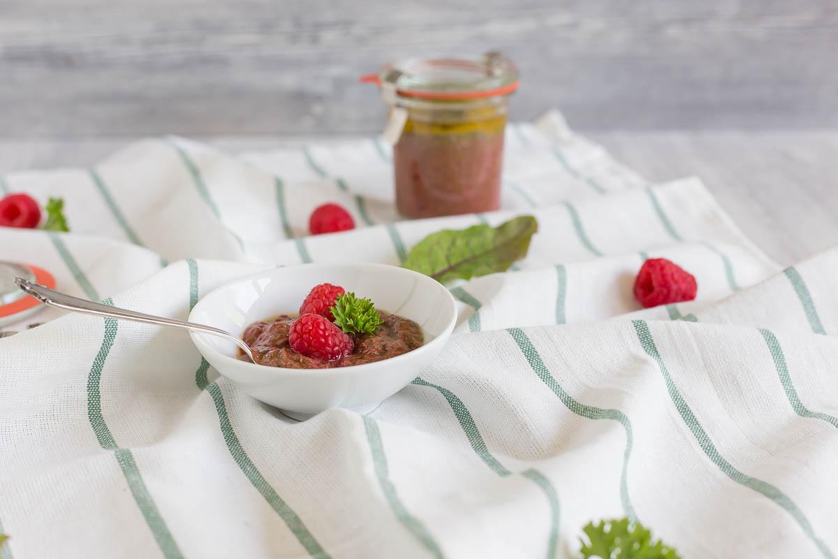 Rezeptbild: Himbeer-Pesto