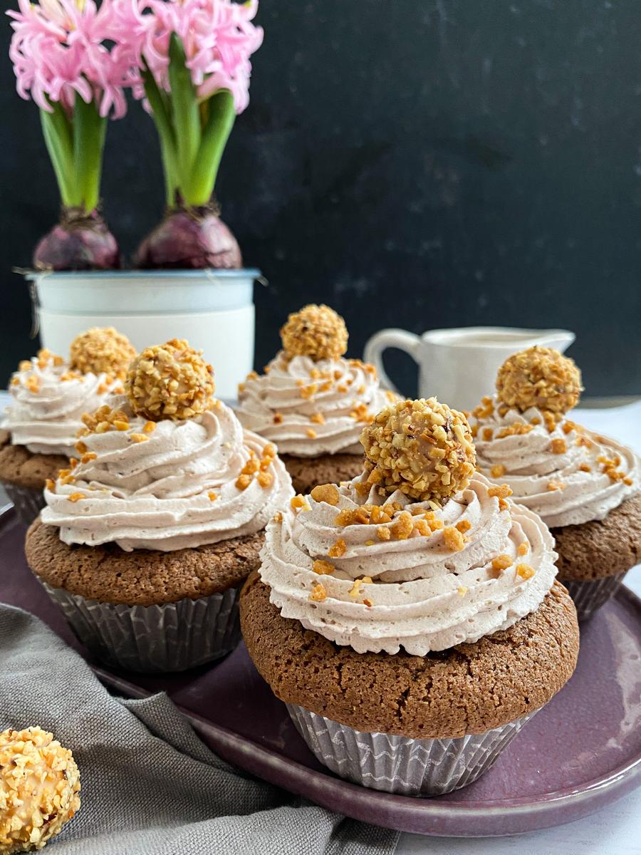 Rezeptbild: Giotto-Cupcakes