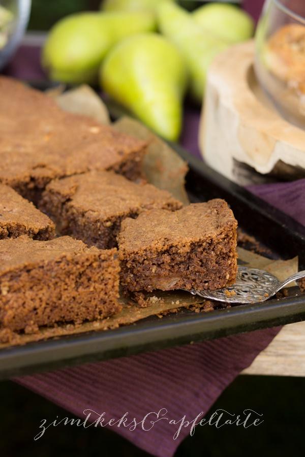 Rezeptbild: Birnen-Schokoladenkuchen