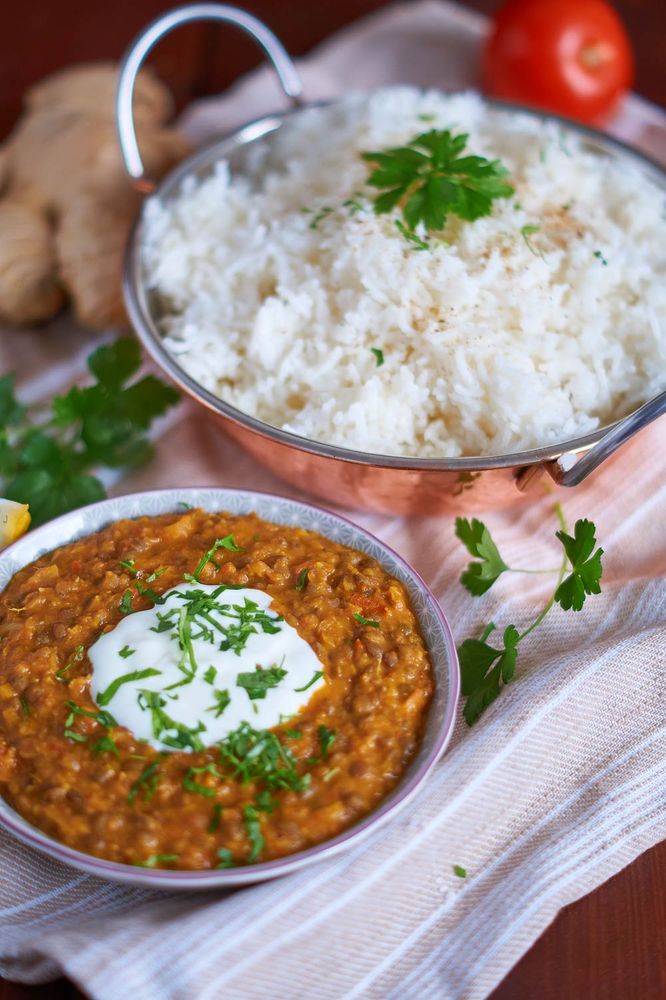 Rezeptbild: Berglinsen Curry