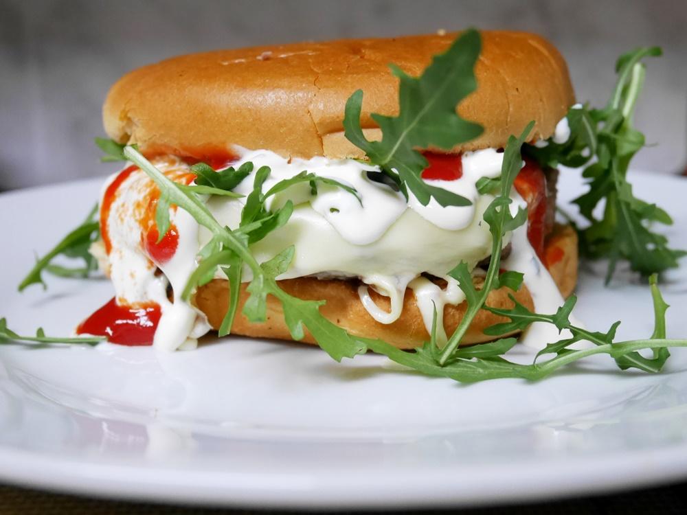 Rezeptbild: Sriracha Veggi Burger