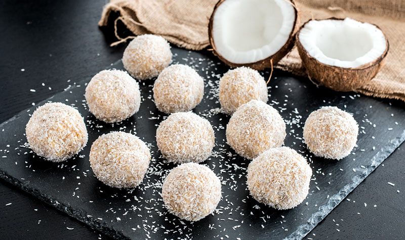 Rezeptbild: Kokos-Schneebälle