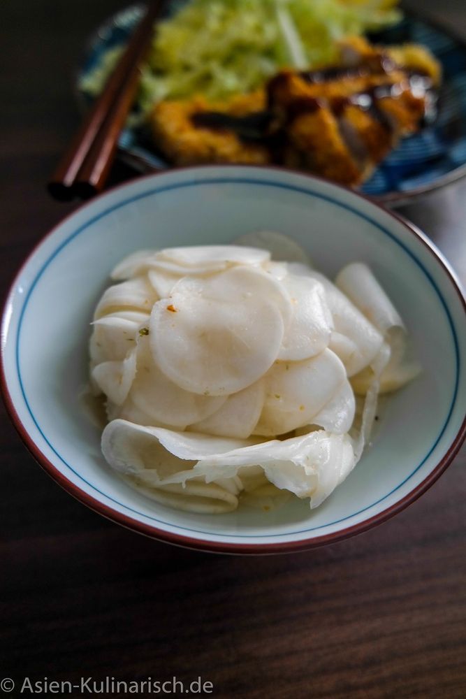 Rezeptbild: Tsukemono - japanische Pickles