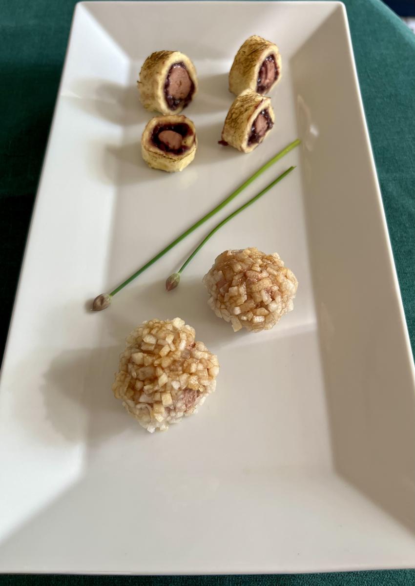 Rezeptbild: Foie Gras-Sushi