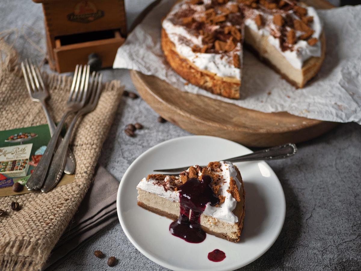 Rezeptbild: Kaffee-Karamell-Cheesecake