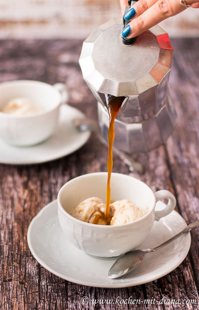 Rezeptbild: Affogato al caffè