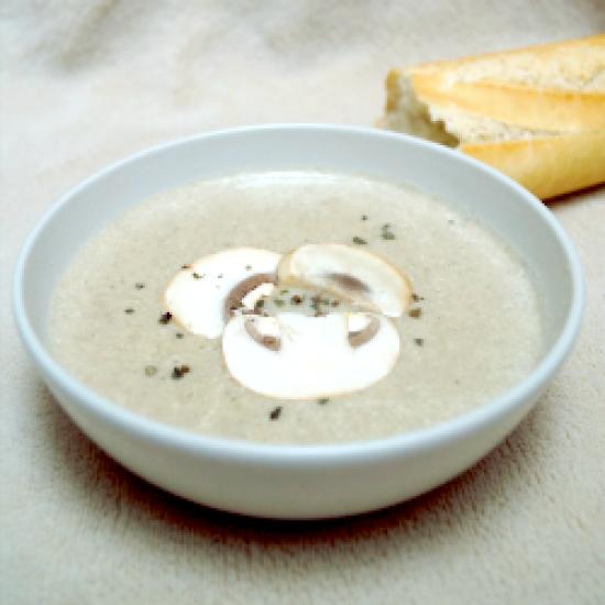 Rezeptbild: Champignonsuppe