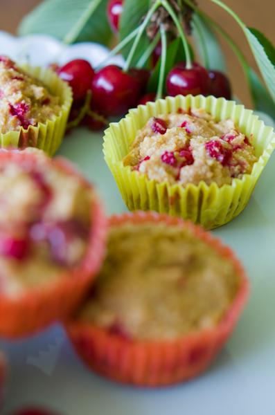 Rezeptbild: Johannisbeer-Kirsch-Muffins