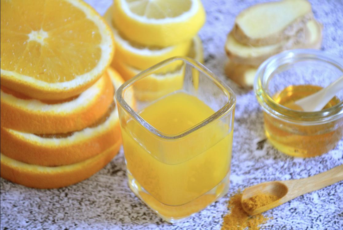 Rezeptbild: Ingwer Shot selber machen