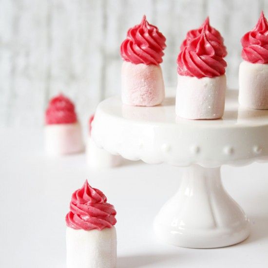 Rezeptbild: Easy Peasy: Niedlich kleine Cupcake Marshmallows