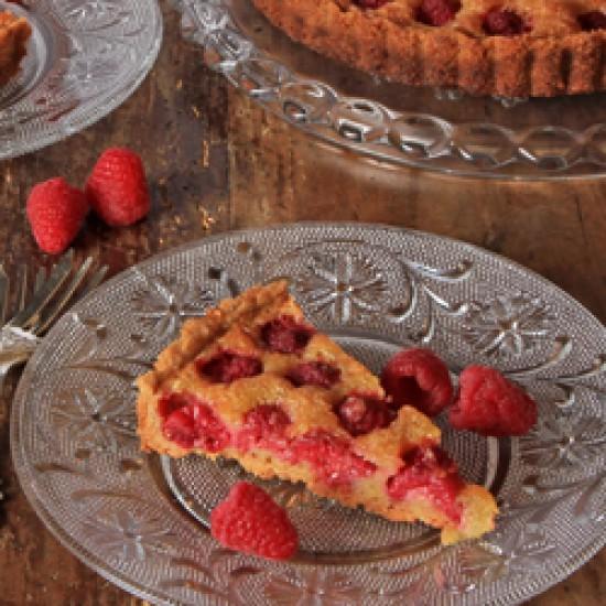 Rezeptbild: Himbeertarte