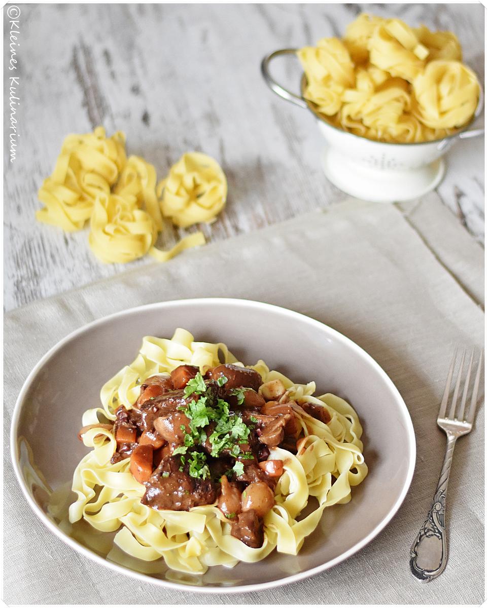 Rezeptbild: Boeuf Bourguignon
