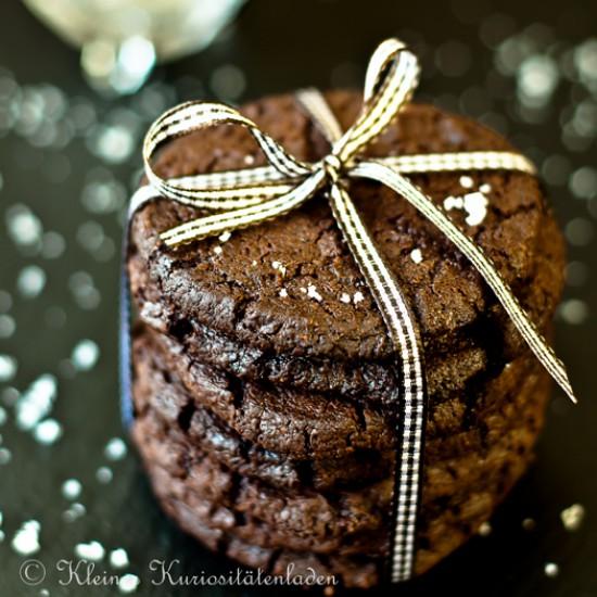 Rezeptbild: Sablés chocolat à la fleur de sel