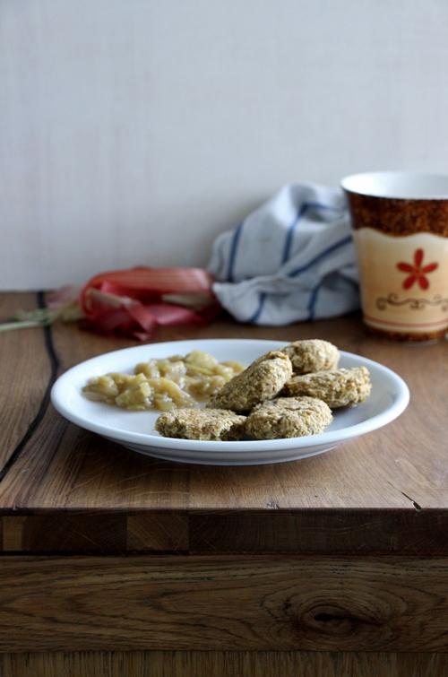 Rezeptbild: Rhabarber Kekse