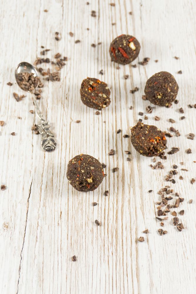 Rezeptbild: Schoko Energy Balls mit Datteln